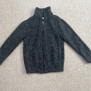 Everlane: 100% Wool Chunky Zip Cardigan